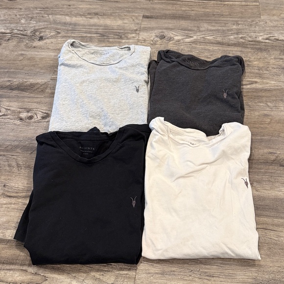 All Saints Other - All Saints Lot of 4 Men’s T Shirts Size M Tee Shirt Lot